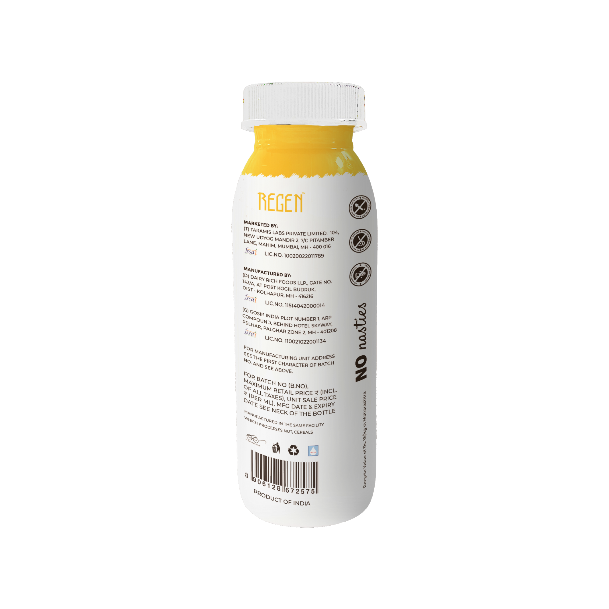 Mango Smoothie | 200 ml Bottle