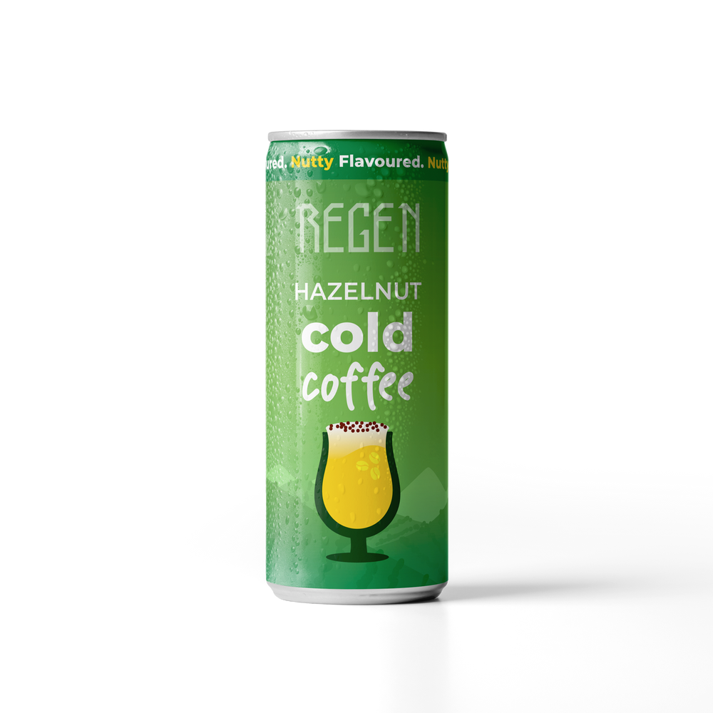 Hazelnut Cold Coffee | 250 ml Can
